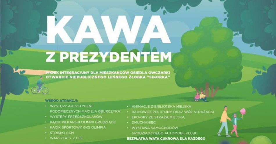 zdjęcie: Kawa z prezydentem / fot. UM Grudziądz