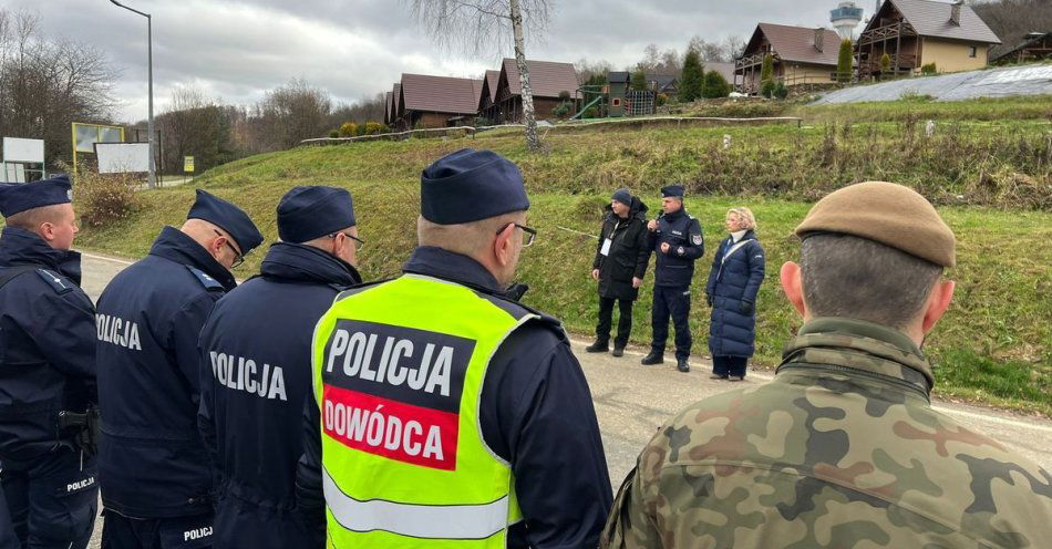 zdjęcie: Ćwiczenia ALERT MCI w Solinie służby ćwiczyły reakcję / fot. KPP w Lesku