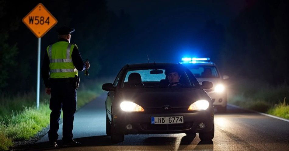 zdjęcie: Pijany kierowca zatrzymany w Kiernozi / TM/ przykładowa ilustracja