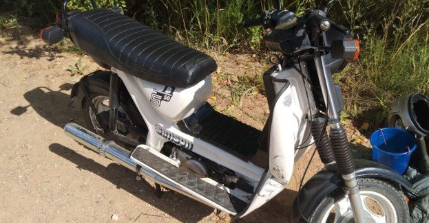 Wypadek motoroweru i busa