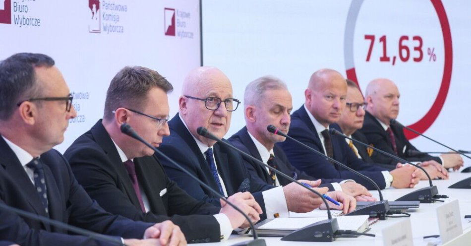 zdjęcie: Państwowa Komisja Wyborcza ogłosiła wybór Karola Nawrockiego na prezydenta RP / fot. PAP