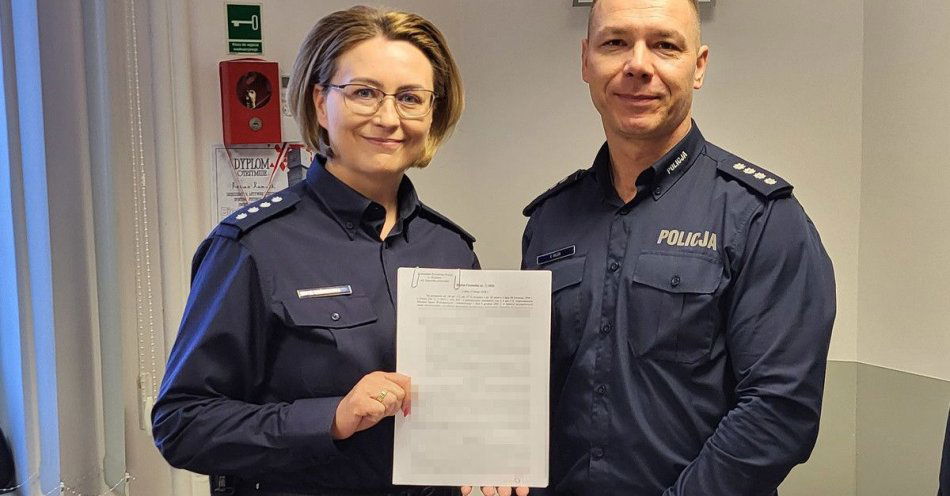 zdjęcie: Nowa kierowniczka posterunku policji w Górznie / fot. KPP Brodnica