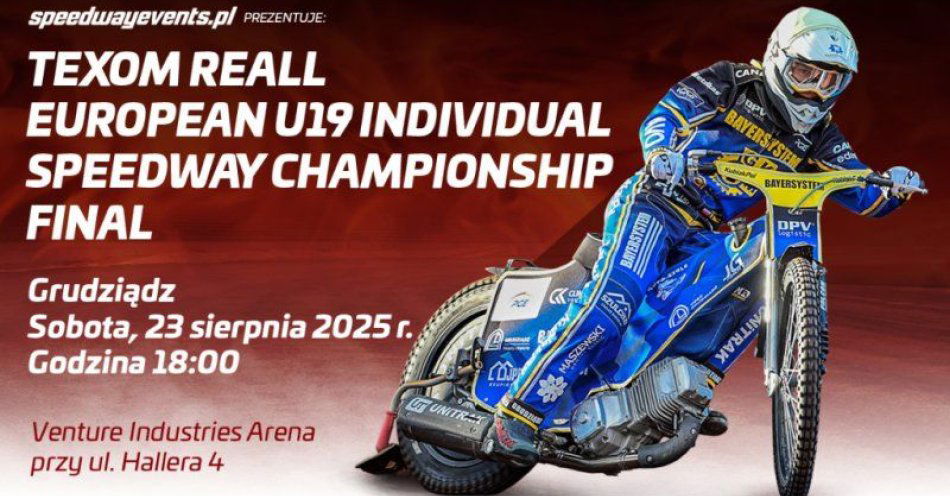 zdjęcie: Rozpoczęła się sprzedaż biletów online na Texom Reall European U19 Individual Speedway Championship Final / fot. UM Grudziądz