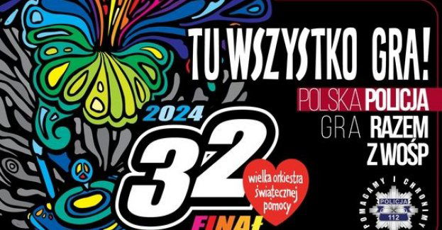 Policjanci grają z WOŚP!