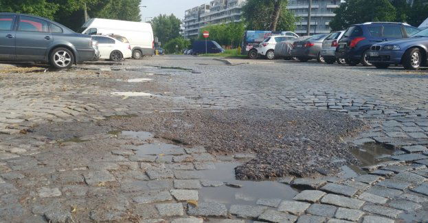 Ulica Ordona do pilnego remontu