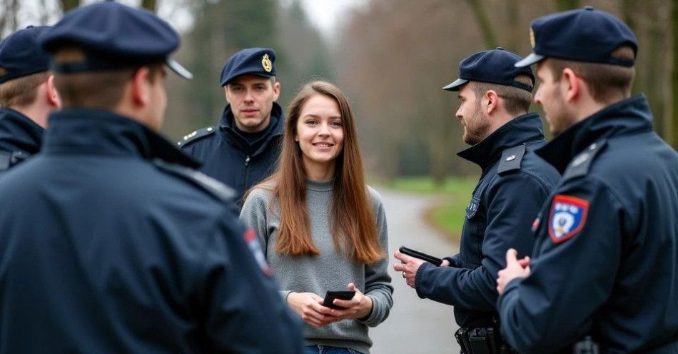 zdjęcie: Szybka akcja policji odnaleziono młodą kobietę w kryzysie / TM/ przykładowa ilustracja