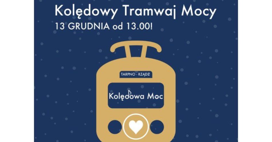 zdjęcie: Tramwaj Kolędowej Mocy / fot. UM Grudziądz