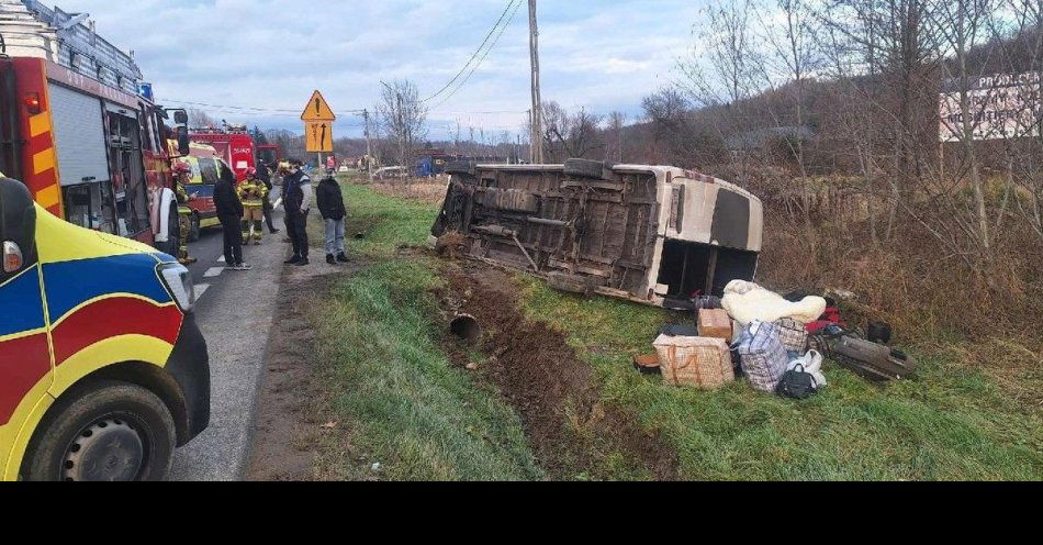 zdjęcie: Wypadki w powiecie strzyżowskim trzy osoby ranne / fot. KPP w Strzyżowie fot. KPP Strzyżów