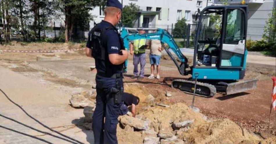 zdjęcie: Wyciek gazu w Białobrzegach / fot. KPP w Białobrzegach