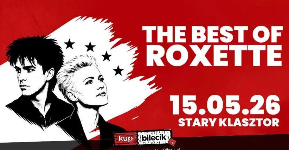 zdjęcie: The Best of Roxette w Starym Klasztorze! / kupbilecik24.pl / The Best of Roxette w Starym Klasztorze!