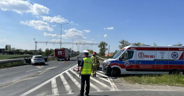 Wypadek na krajówce