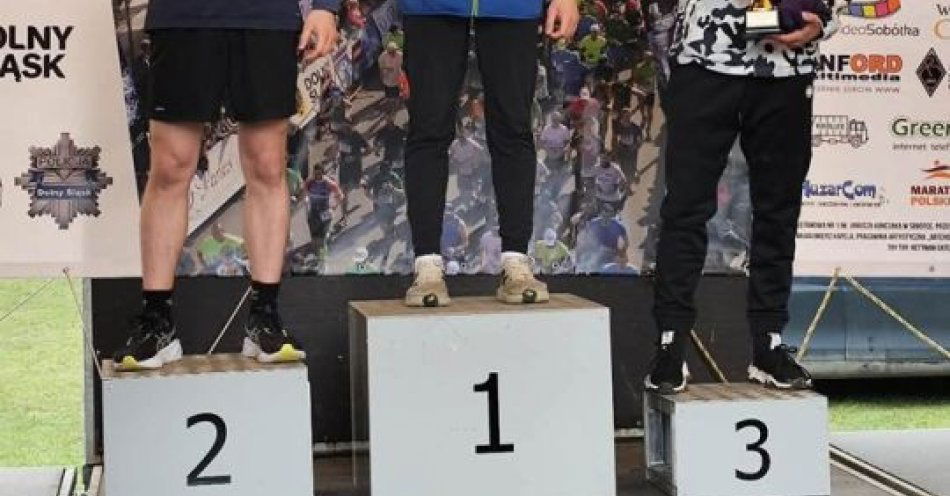 zdjęcie: Sierżant Skupiński mistrzem Polski policji w półmaratonie / fot. KPP w Pajęcznie