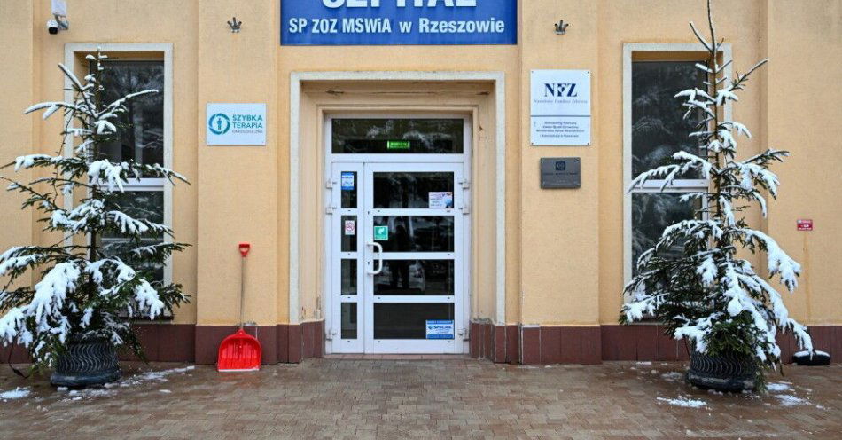 zdjęcie: Szpital MSWiA będzie współpracował z Politechniką Rzeszowską / fot. PAP