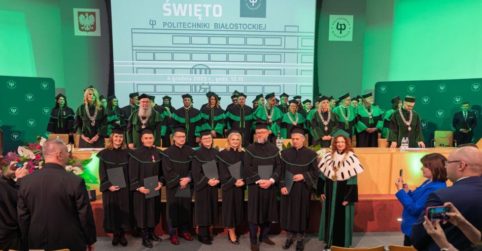 zdjęcie: Studenci Politechniki Białostockiej nagrodzeni / fot. nadesłane