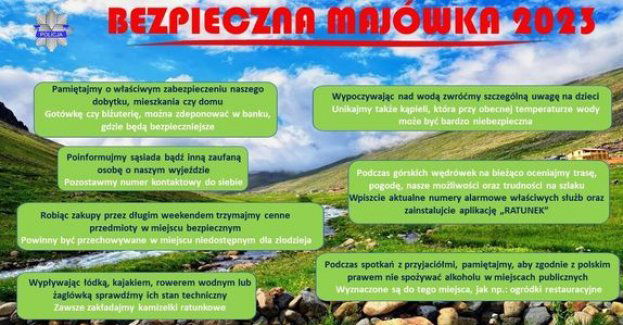 Bezpieczna Majówka 2023