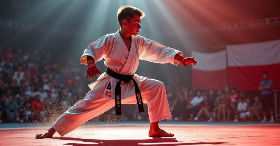 zdjęcie: Policyjny profilaktyk zdobył srebro na mistrzostwach świata karate / TM/ przykładowa ilustracja