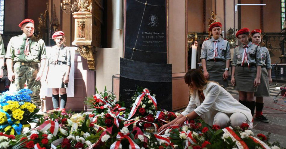 zdjęcie: Uroczystości 480. rocznicy śmierci kanonika warmińskiego Mikołaja Kopernika / fot. PAP
