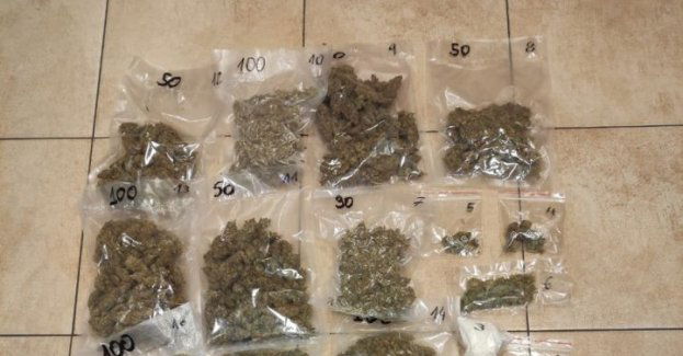 Brzeszcze. Posiadał znaczne ilości narkotyków. Trafił do aresztu śledczego.