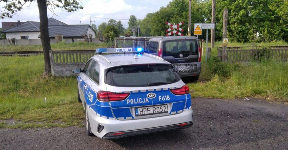 zdjęcie: Potrącenie na torach / fot. KPP w Sieradzu