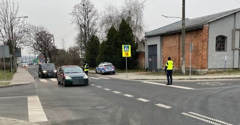 zdjęcie: Potrącenie pieszej w Żninie na ul. Aliantów / fot. KPP w Żninie