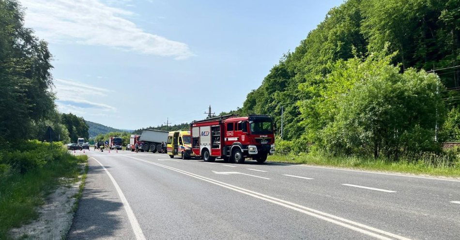 zdjęcie: Wypadek ze skutkiem śmiertelnym w Zembrzycach. / fot. KMP w Suchej Beskidzkiej