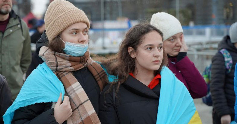 zdjęcie: Wsparcie Katowic dla Ukraińców / fot. nadesłane