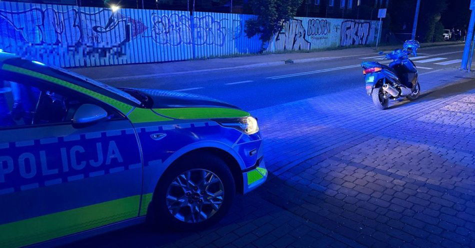 zdjęcie: Zapadł wyrok w trybie przyspieszonym - bezwzględne więzienie dla pijanego motorowerzysty / fot. KMP w Grudziądzu