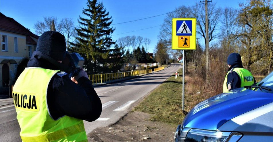 zdjęcie: Pieszy - widoczny - bezpieczny / fot. KPP Augustów