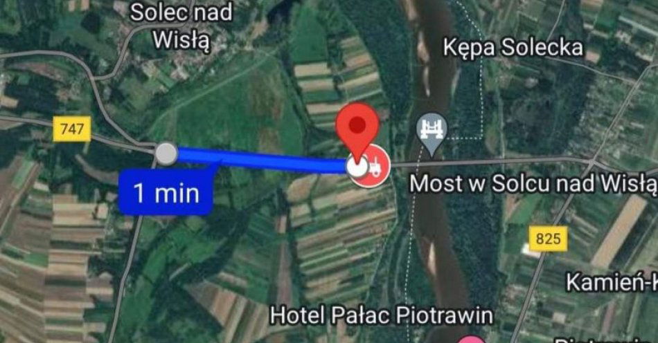 zdjęcie: UWAGA! Utrudnienia w ruchu drogowym w związku z protestem rolników / fot. KPP w Lipsku