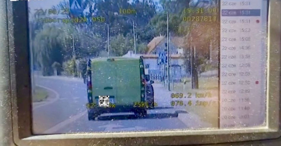 zdjęcie: 1500 zł mandatu oraz 15 punktów karnych dla lekkomyślnego kierowcy / fot. KPP w Środzie Śląskiej