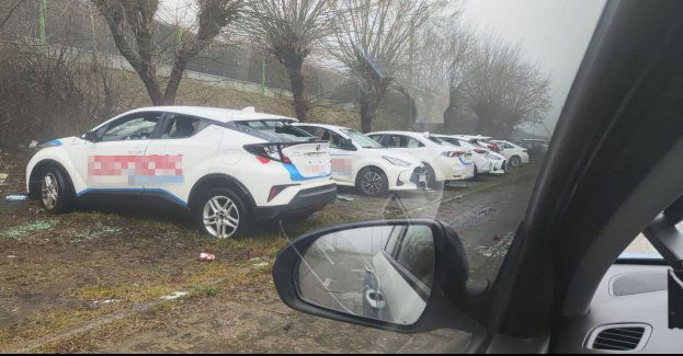 Pijany wandal zniszczył 11 samochodów, został zatrzymany