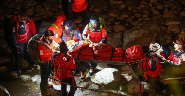 W sobotę w akcjach ratunkowych brało udział ponad 40 ratowników