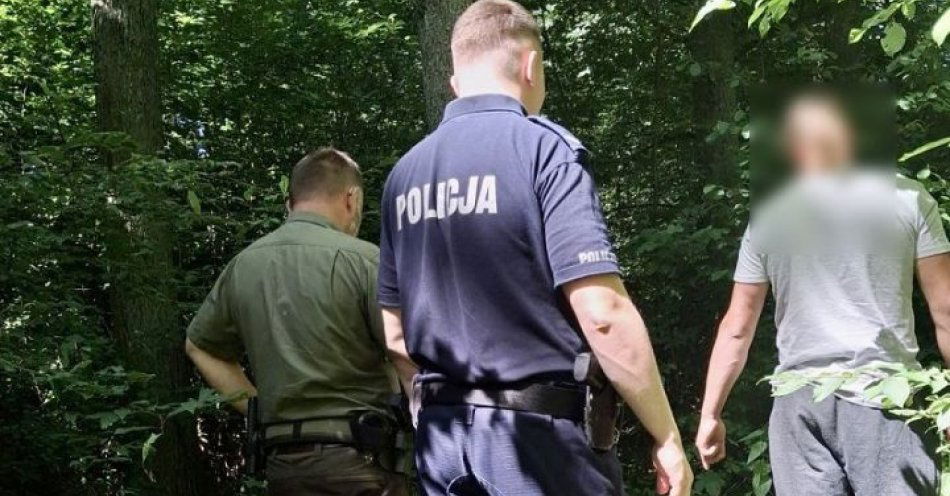 zdjęcie: Policjant z Gniewa i Straż Leśna ujawnili nielegalną wycinkę / fot. KPP w Tczewie