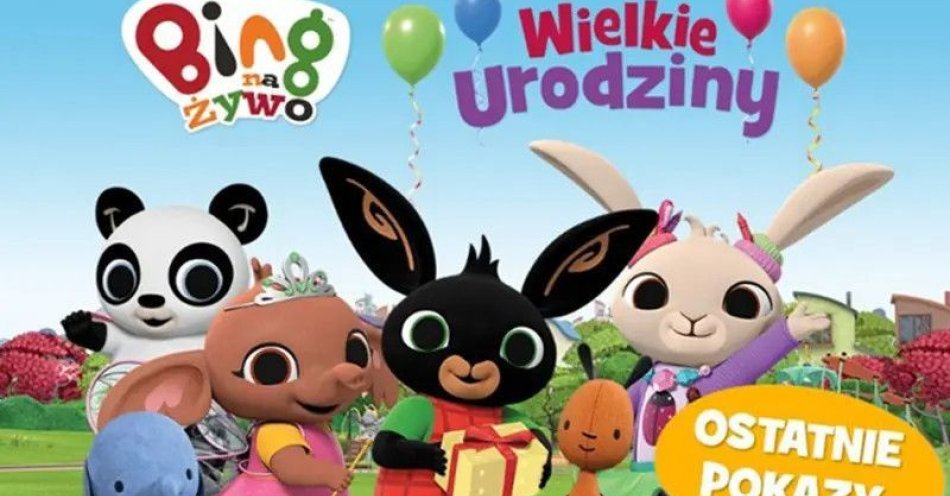 zdjęcie: Bing na Żywo - Wielkie Urodziny / kupbilecik24.pl / Bing na Żywo - Wielkie Urodziny