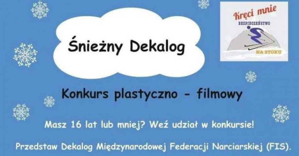 zdjęcie: KONKURS Śnieżny Dekalog& / fot. KPP w Pucku