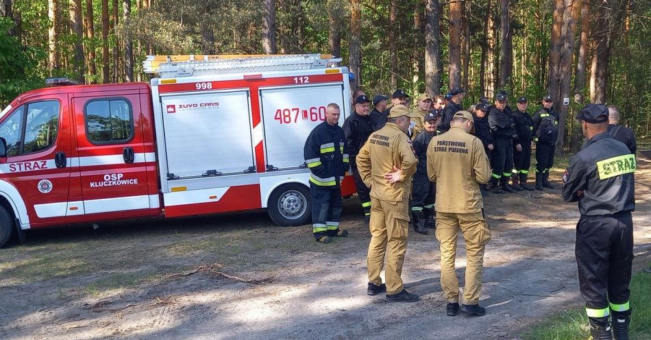 zdjęcie: Kontynuacja poszukiwań za zaginionym Jerzym Wawer / fot. KPP Opole Lubelskie