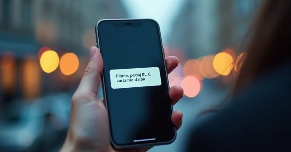 zdjęcie: Uwaga na oszustwo na BLIK: podszywają się pod znajomych / TM/ przykładowa ilustracja