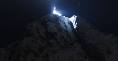 Krzyż na Giewoncie zostanie oświetlony w rocznicę śmierci Jana Pawła II