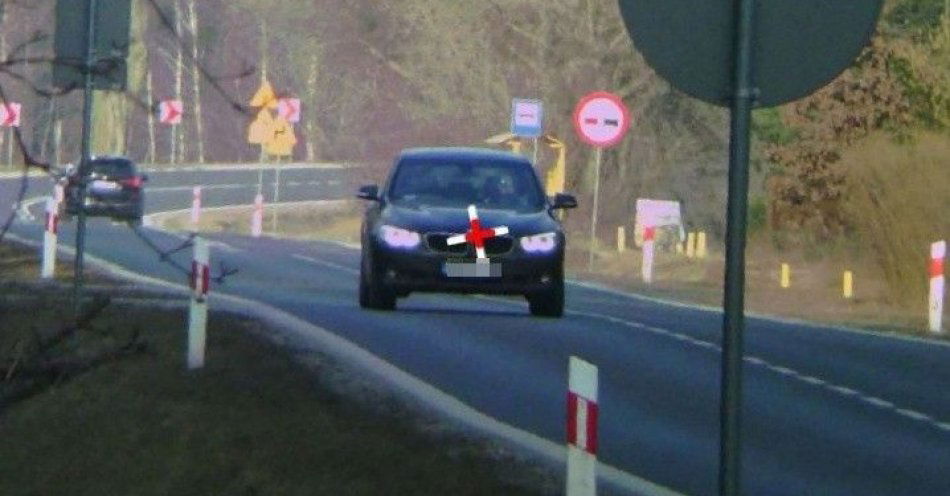 zdjęcie: Jechała 111 km/h poza obszarem zabudowanym i straciła prawo / fot. KPP w Żninie