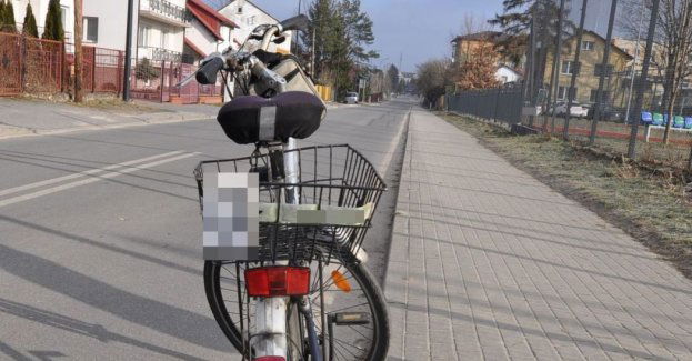 Potrącenie rowerzysty w Biłgoraju
