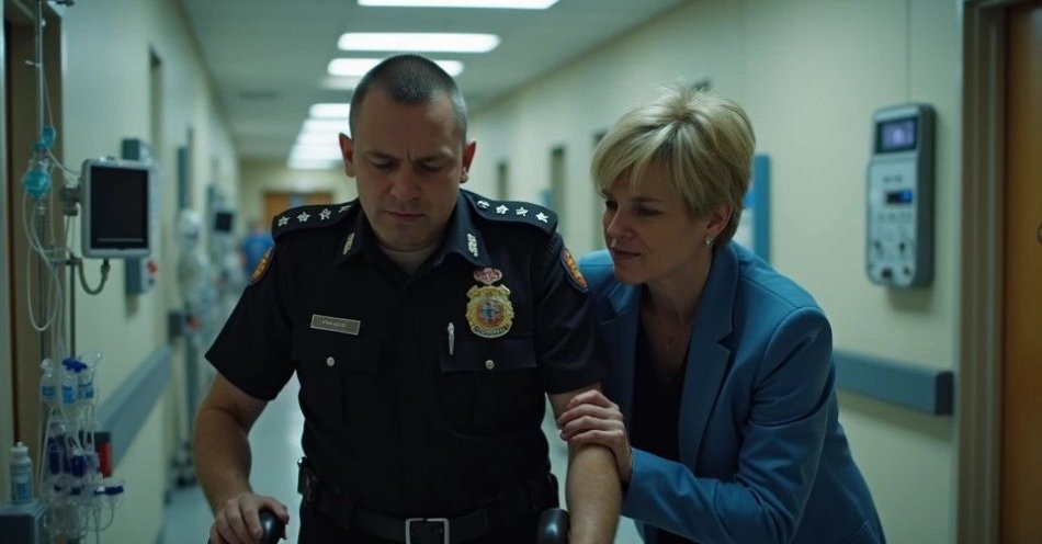 zdjęcie: Policjant, który uratował 17 osób walczy o zdrowie / TM/ przykładowa ilustracja