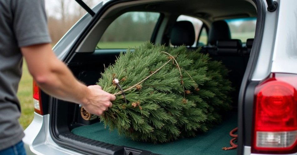 zdjęcie: Jak bezpiecznie przewieźć choinkę samochodem / TM/ przykładowa ilustracja