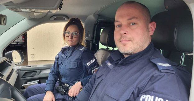 Grudziądzki patrol zapobiegł tragedii