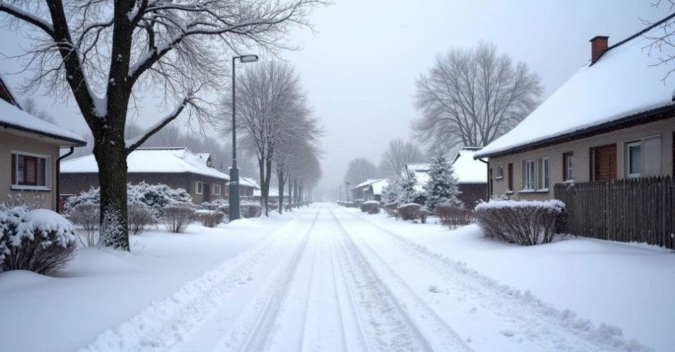 zdjęcie: Obowiązek odśnieżania chodników i usuwania śniegu z dachów / TM/ przykładowa ilustracja