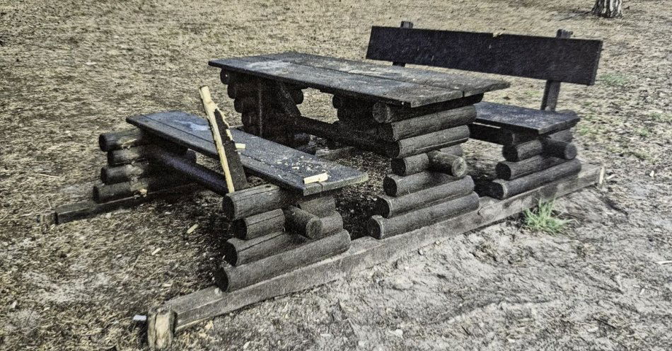 zdjęcie: Wandalizm nad jeziorem w Gliniku. Trzech zatrzymanych / fot. KMP Gorzów Wielkopolski