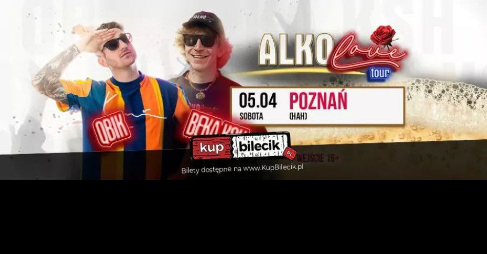 zdjęcie: Alkolove tour 2025 / kupbilecik24.pl / ALKOLOVE TOUR 2025