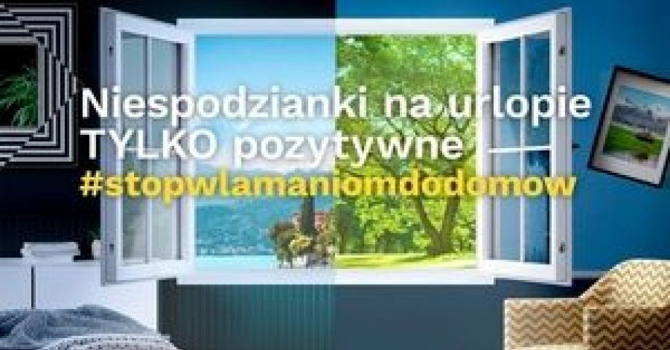 zdjęcie: Gdy wyjeżdżasz na wakacje… / fot. KPP Inowrocław