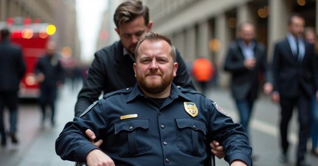 Policjant który ratował ludzi z pożaru potrzebuje pomocy