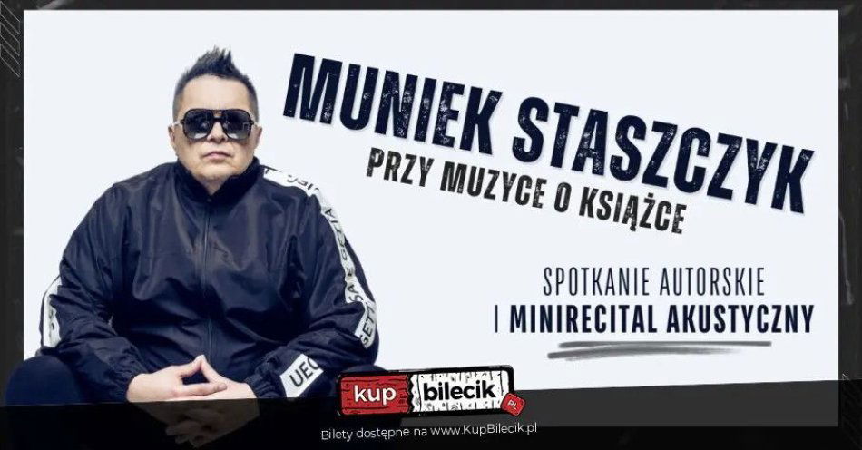 zdjęcie: Przy muzyce o książce - spotkanie autorskie i minirecital akustyczny / kupbilecik24.pl / Przy muzyce o książce - spotkanie autorskie i minirecital akustyczny