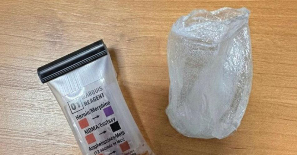 zdjęcie: Piąte w tym roku zatrzymanie za narkotyki w Zambrowie / fot. KPP Zambrów